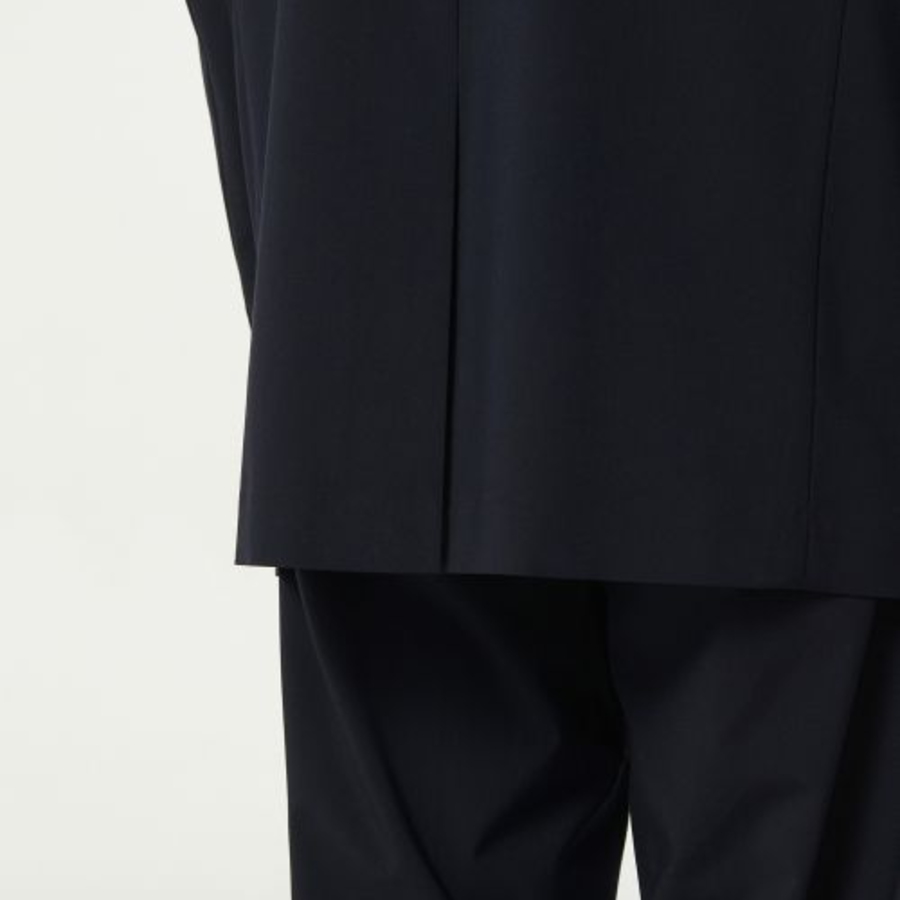 [Cool Standard] Oversized Blazer — Navy