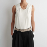 COS – Gathered Cotton Sleeveless Top