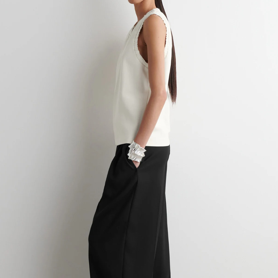 COS – Gathered Cotton Sleeveless Top