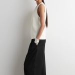 COS – Gathered Cotton Sleeveless Top