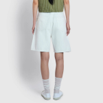 JAJU Denim Bermuda Pants (Ivory) — светлый акцент и комфортный деним для повседневных образов