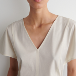 COS Petal-Sleeve Cotton Top