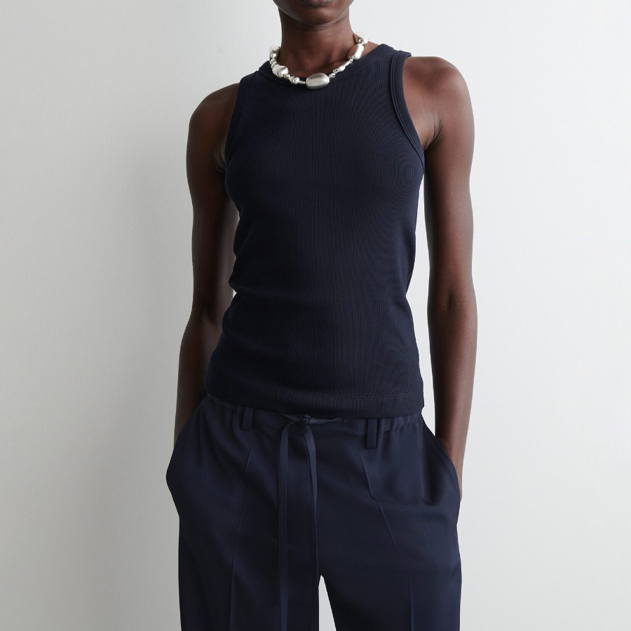 COS Ribbed Sleeveless Top