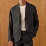 City Walkers Cotton Blazer — Dark Gray