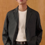 City Walkers Cotton Blazer — Dark Gray