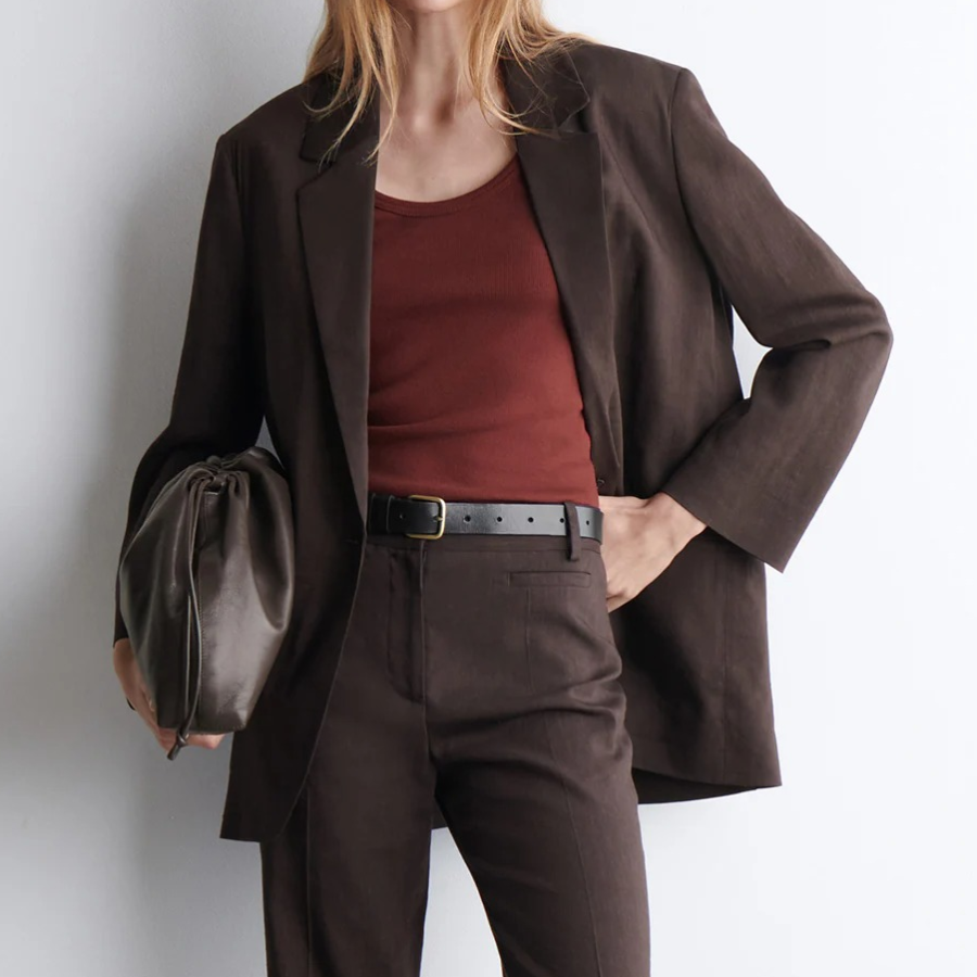 COS Ribbed Scoop-Neck Sleeveless Top