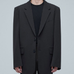 Big Daddy Oversized Blazer — Dark Gray