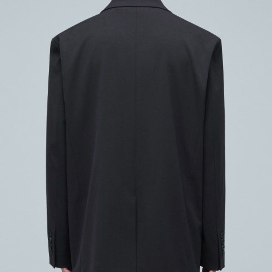 Big Daddy Oversized Blazer — Dark Gray