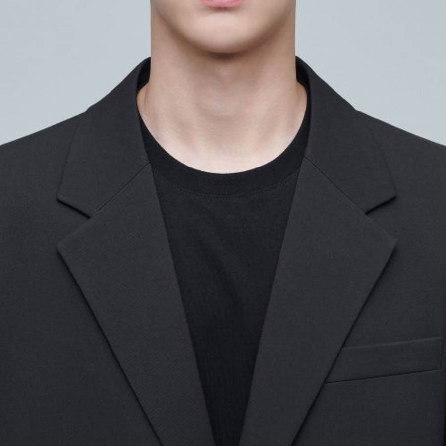 Big Daddy Oversized Blazer — Dark Gray