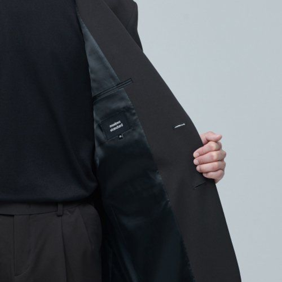 Big Daddy Oversized Blazer — Dark Gray