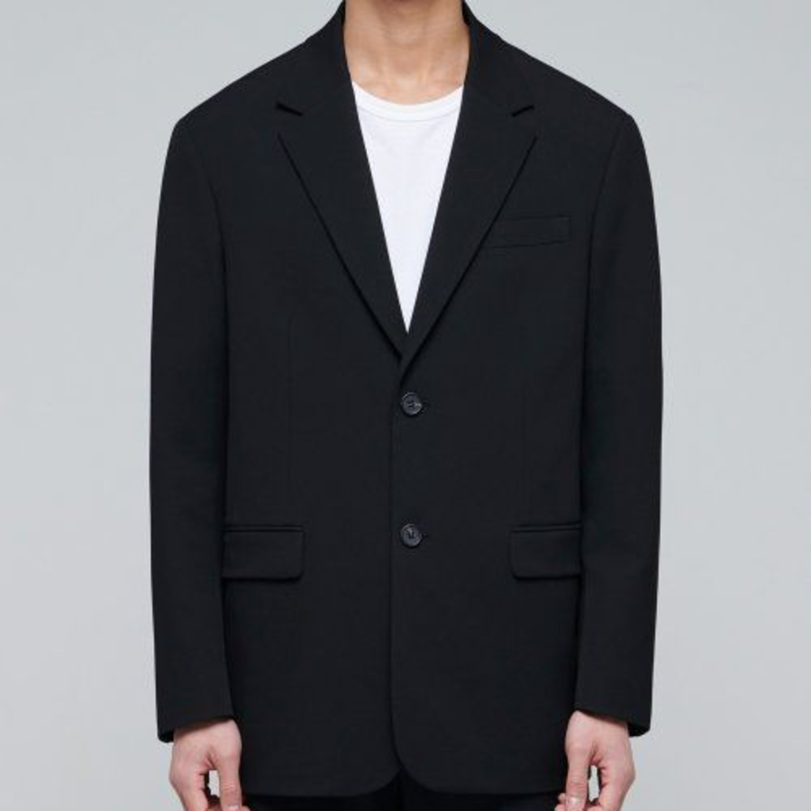 Oversized Blazer — Black