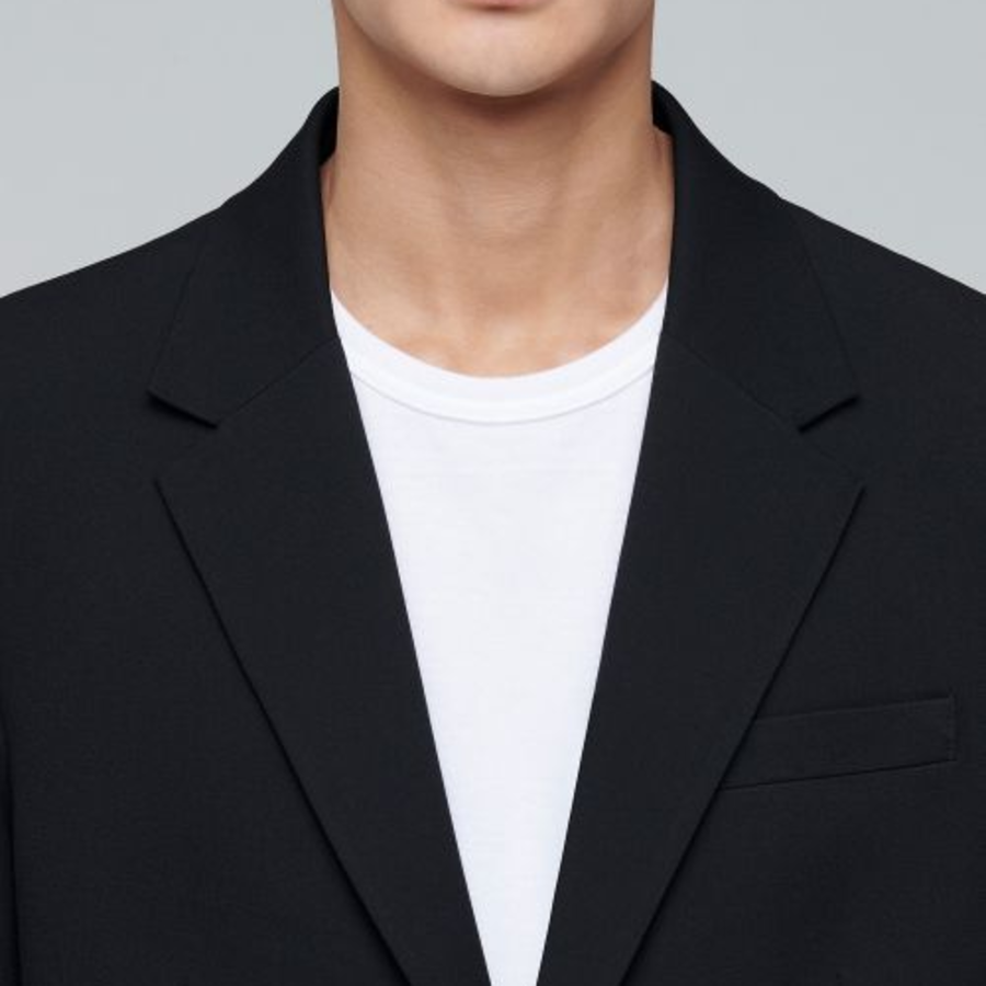 Oversized Blazer — Black