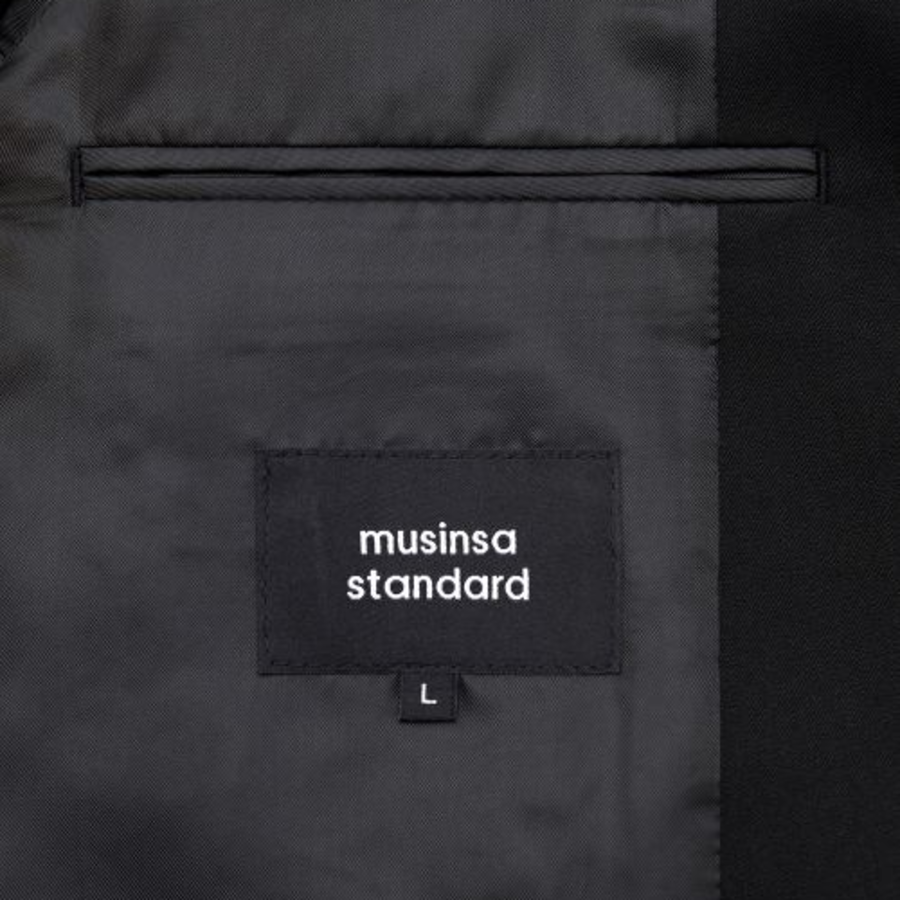 Oversized Blazer — Black