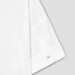 Theory Women Cotton Shirting Cuff Pocket Shirt - White