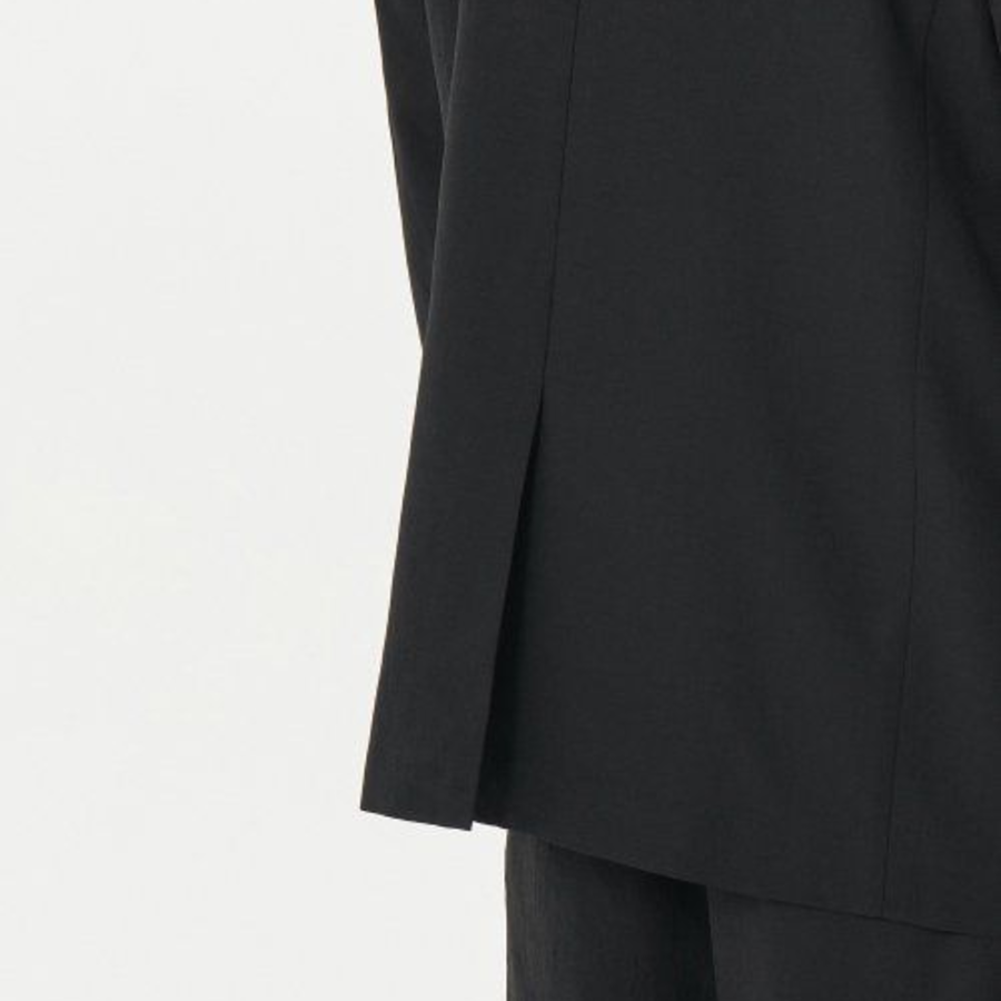 Cool Touch Relaxed Basic Blazer — Black