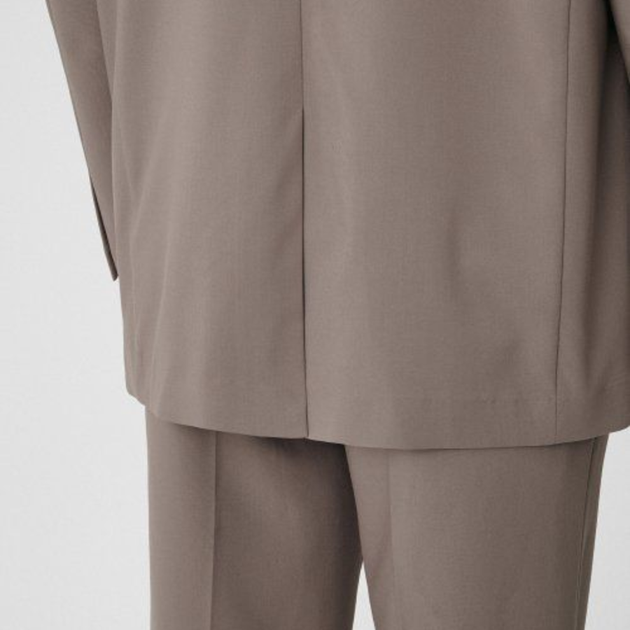 Cooltandard Relaxed Basic Blazer — Dusty Beige