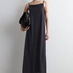 COS Square-Neck Strappy Jersey Dress