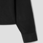 Theory Women Fluid Lyocell Boxy Pocket Shirt - Black