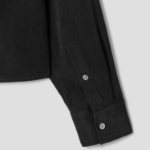 Theory Women Fluid Lyocell Boxy Pocket Shirt - Black