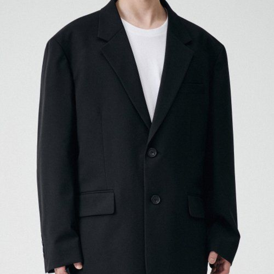 Big Daddy Oversized Blazer — Black