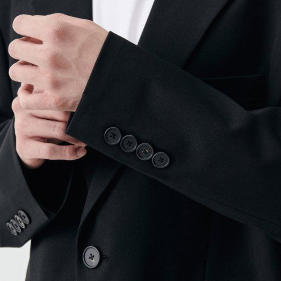 Big Daddy Oversized Blazer — Black