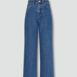 JAJU Wide Denim Pants (Blue) — просторный силуэт и базовый стиль на каждый день