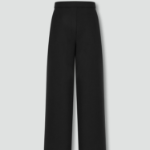JAJU All-Day Wide Pants (Black) — повседневный комфорт и универсальность в чёрном исполнении