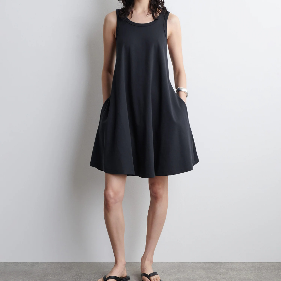COS Cotton Jersey Mini Swing Dress