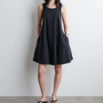 COS Cotton Jersey Mini Swing Dress