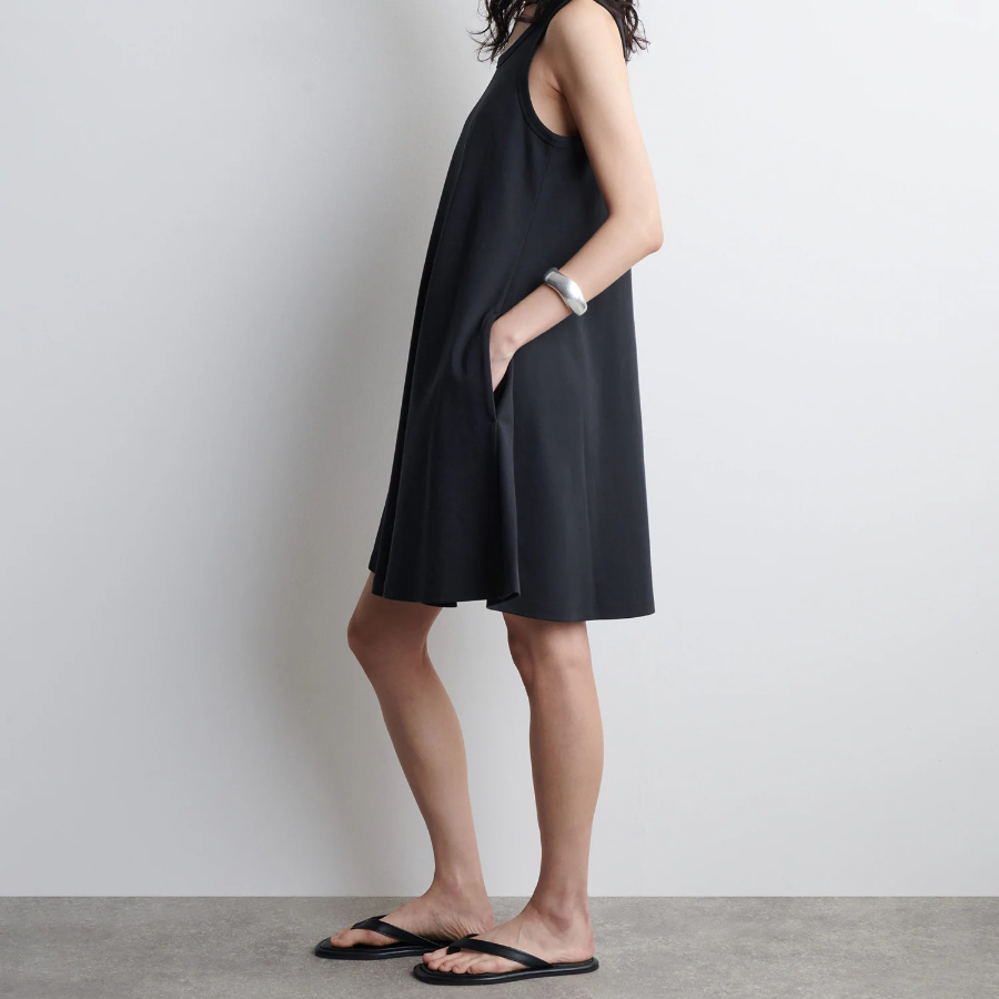 COS Cotton Jersey Mini Swing Dress