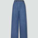 JAJU Denim Banding Pants (Blue) — лёгкость, комфорт и свобода движений в повседневном стиле