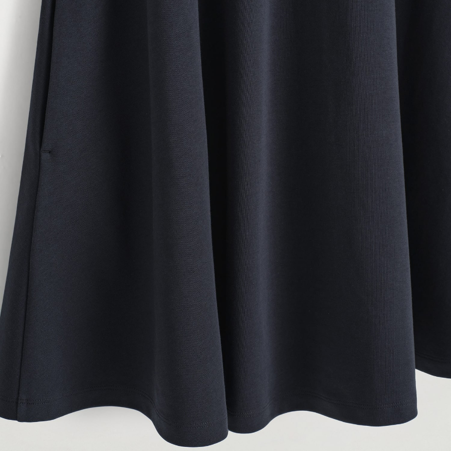 COS Cotton Jersey Mini Swing Dress