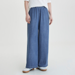 JAJU Denim Banding Pants (Blue) — лёгкость, комфорт и свобода движений в повседневном стиле