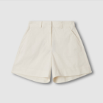 JAJU Cotton Half Pants (Ivory) — лёгкие и практичные шорты для повседневного комфорта