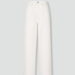 JAJU Light Denim Straight Pants (Ivory) — лёгкость и лаконичность для повседневных образов
