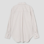 Theory Women Cotton Shirting Boyfriend Shirt - Sand Multi