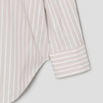 Theory Women Cotton Shirting Boyfriend Shirt - Sand Multi