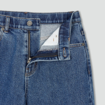 JAJU Straight Denim Pants (Blue) — классические джинсы с прямым кроем для повседневной носки