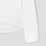 Theory Women Cotton Shirting Collar Blouse - White