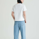 JAJU Straight Denim Pants (Light Blue) — лёгкий оттенок и классический силуэт для повседневных образов
