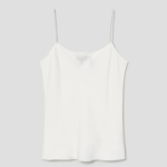 Theory Women Silk Georgette Slip Top - Ivory