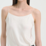 Theory Women Silk Georgette Slip Top - Ivory