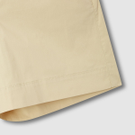 JAJU Cotton Half Pants (Beige) — комфортные и универсальные шорты в натуральном бежевом оттенке
