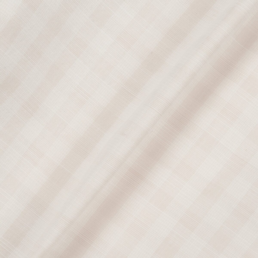 JAJU Cotton Check Tuck Half Pants (Ivory) — стильные шорты с нежным клетчатым узором и удобным кроем