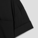 Theory Women Cotton Shirting Cuff Pocket Shirt - Black