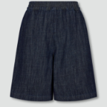 JAJU Distressed Denim Half Pants (Navy) — стильные и удобные шорты с эффектом потертости