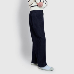 JAJU Wide Pocket Denim Pants (Dark Blue) — стильные и удобные джинсы с широким кроем и вместительными карманами