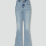 JAJU Bootcut Denim Pants (Light Blue) — классические джинсы с эффектом клёша и светлым оттенком