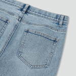 JAJU Bootcut Denim Pants (Light Blue) — классические джинсы с эффектом клёша и светлым оттенком