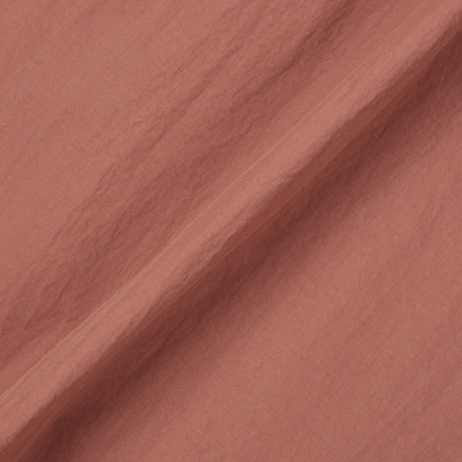 JAJU Crisp Half Banding Pants (Brick) — лёгкие и стильные шорты с эластичным поясом и насыщенным кирпичным оттенком